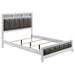 Five Star Furniture - Barzini California King Upholstered Panel Bed White image