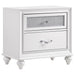 Five Star Furniture - Barzini 2-drawer Nightstand White image