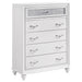 Five Star Furniture - Barzini 5-drawer Chest White image