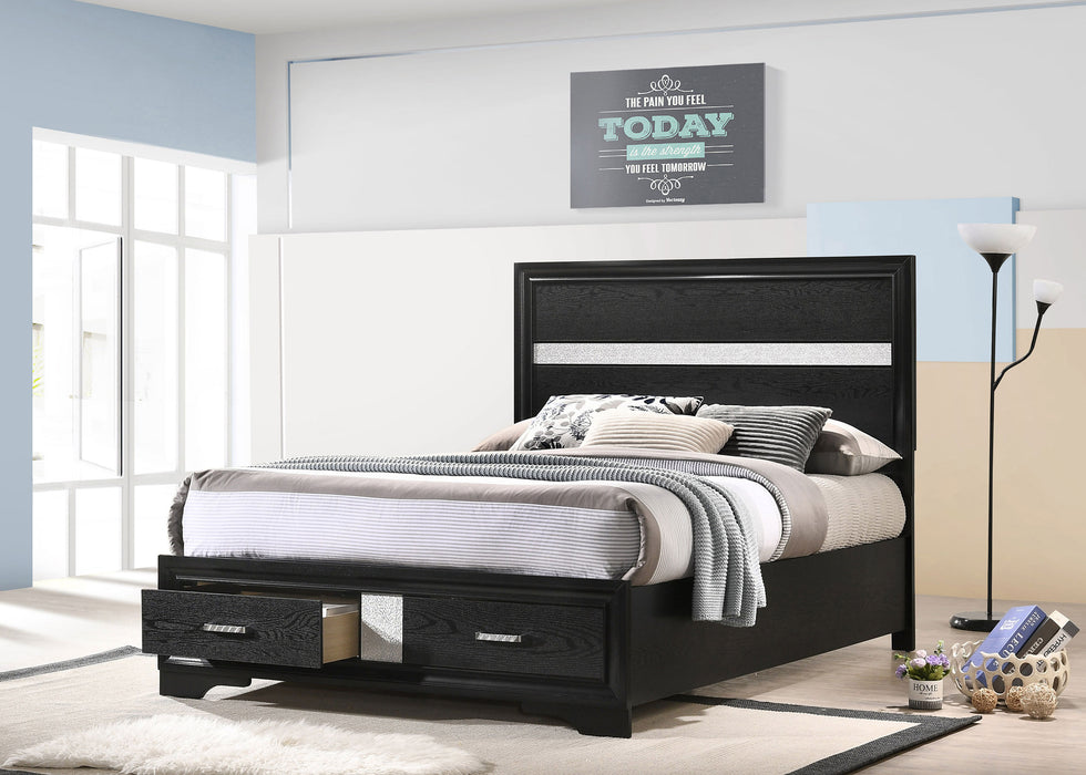 Five Star Furniture - Miranda Panel Platform Storage Bed