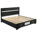 Five Star Furniture - Miranda Eastern King 2-drawer Storage Bed Black image