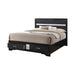 Five Star Furniture - Miranda California King 2-drawer Storage Bed Black image