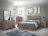 Five Star Furniture - Brantford 4-piece Eastern King Panel Bedroom Set Barrel Oak image