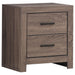 Five Star Furniture - Brantford 2-drawer Nightstand Barrel Oak image