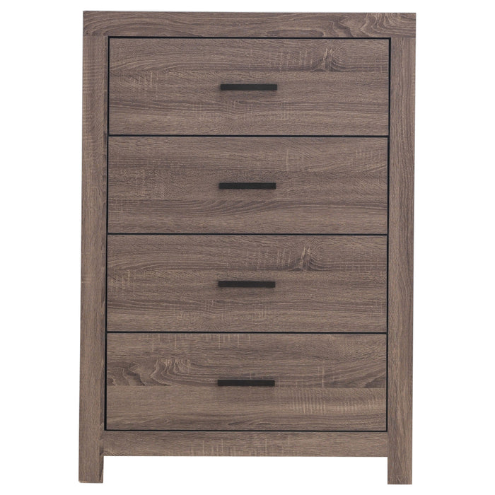 Five Star Furniture - Brantford 4-drawer Chest Barrel Oak