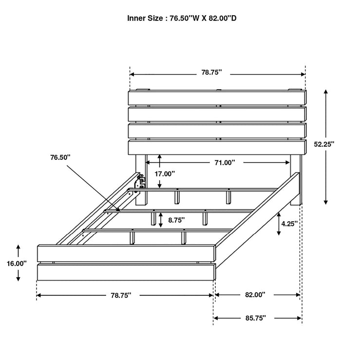 Five Star Furniture - Brantford Panel Bed