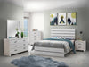 Five Star Furniture - Brantford 4-piece Queen Panel Bedroom Set Coastal White image