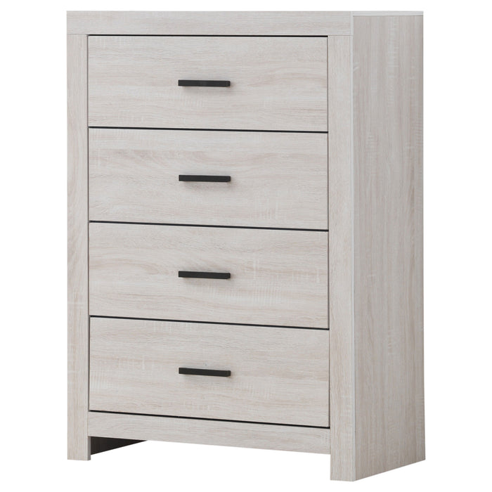 Five Star Furniture - Brantford 4-drawer Chest Barrel Oak