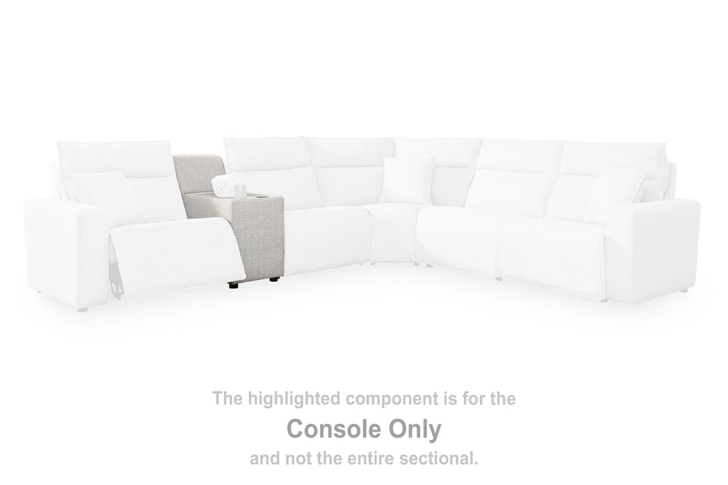 Five Star Furniture - Modmax II Power Reclining Sectional with Chaise and Console