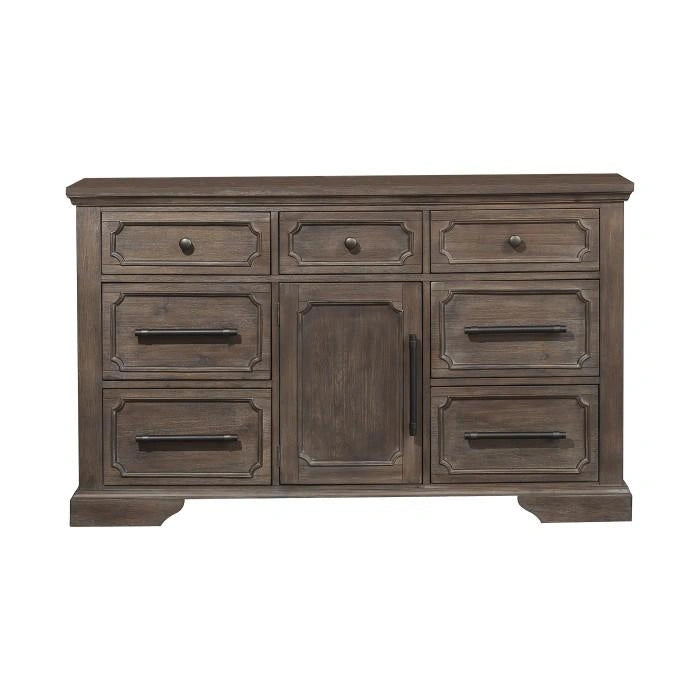 Five Star Furniture - Taulon Dresser in Dark Oak 5438-5