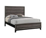 Five Star Furniture - Watson California King Panel Bed Grey Oak and Black image