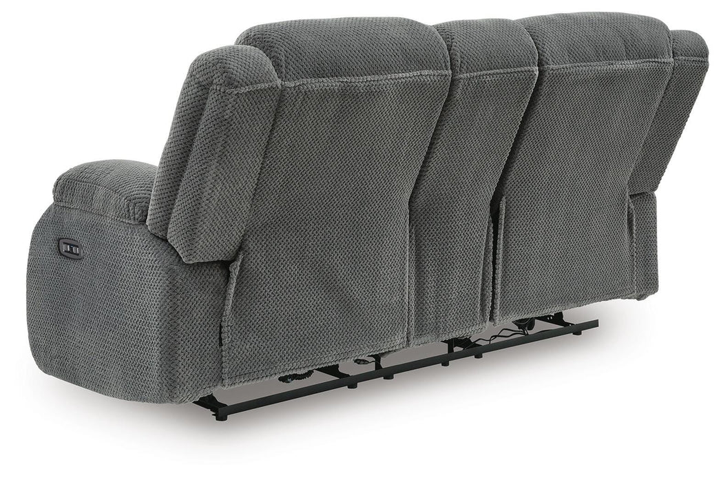 Five Star Furniture - Observation Power Reclining Loveseat with Console
