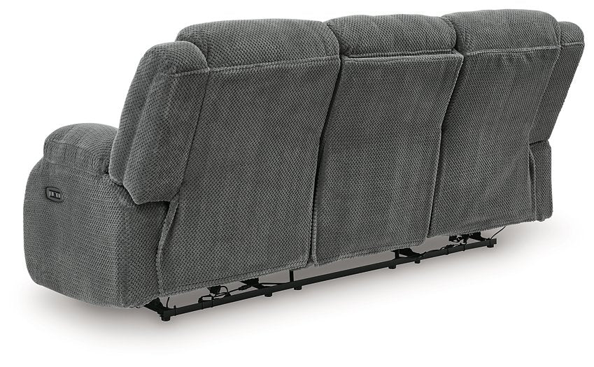 Five Star Furniture - Observation Power Reclining Sofa with Drop Down Table - Five Star Furniture & Mattress (GA)