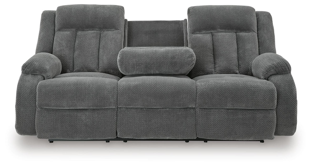 Five Star Furniture - Observation Power Reclining Sofa with Drop Down Table