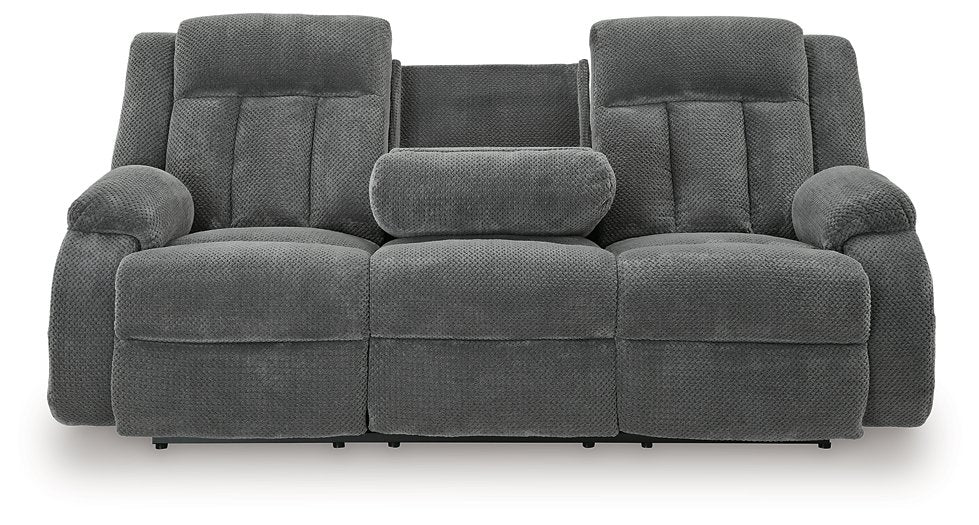 Five Star Furniture - Observation Power Reclining Sofa with Drop Down Table - Five Star Furniture & Mattress (GA)