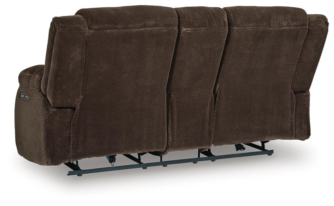 Five Star Furniture - Observation Power Reclining Loveseat with Console