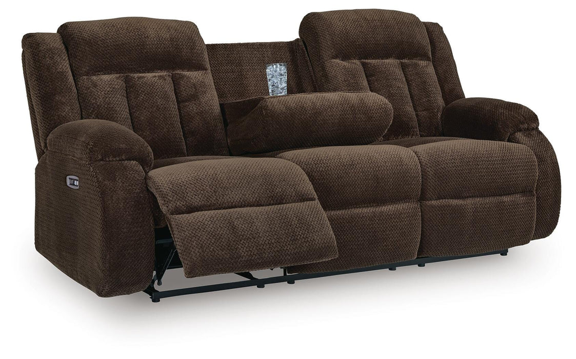 Five Star Furniture - Observation Power Reclining Sofa with Drop Down Table