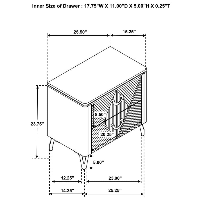Five Star Furniture - Cassia Nightstand
