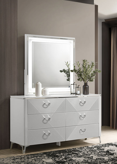 Five Star Furniture - Cassia Dresser with Mirror