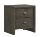 Five Star Furniture - Serenity 2-drawer Nightstand Mod Grey image