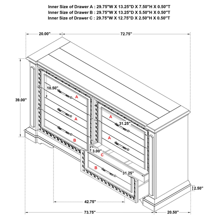 Five Star Furniture - McKinney Dresser