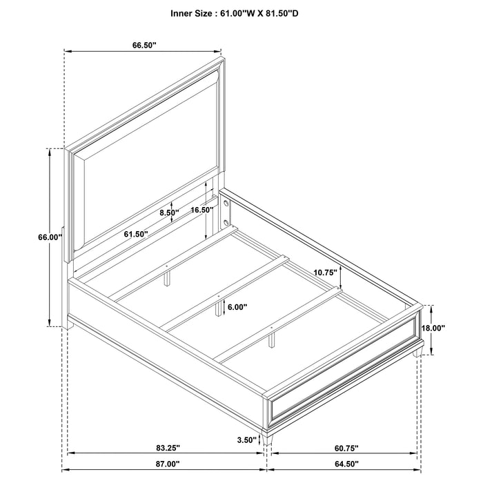 Five Star Furniture - Pembroke Panel Bed