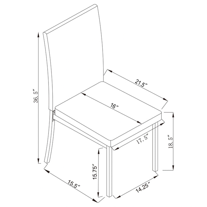 Five Star Furniture - Garza Dining Side Chair