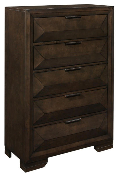 Five Star Furniture - Chesky Chest in Warm Espresso 1753-9