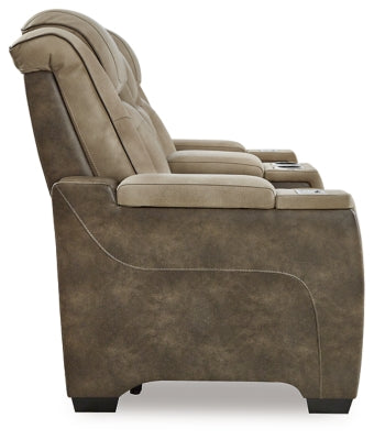 Five Star Furniture - Next-Gen DuraPella Power Reclining Loveseat with Console - Five Star Furniture & Mattress (GA)