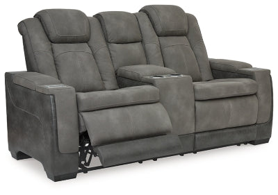 Five Star Furniture - Next-Gen DuraPella Power Reclining Loveseat with Console - Five Star Furniture & Mattress (GA)