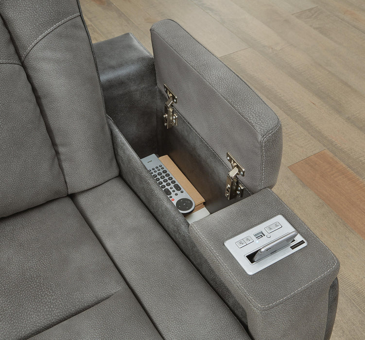 Five Star Furniture - Next-Gen DuraPella Power Reclining Loveseat with Console