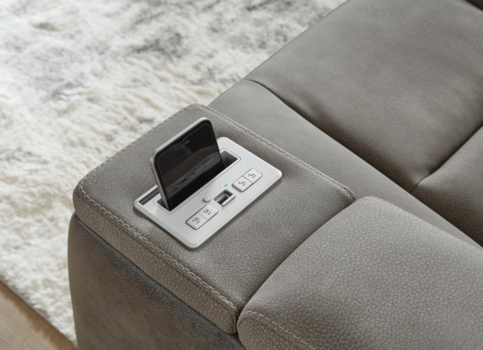 Five Star Furniture - Next-Gen DuraPella Power Reclining Loveseat with Console