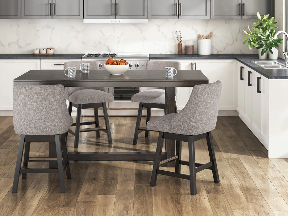 Five Star Furniture - Neymorton Counter Height Dining Room Set
