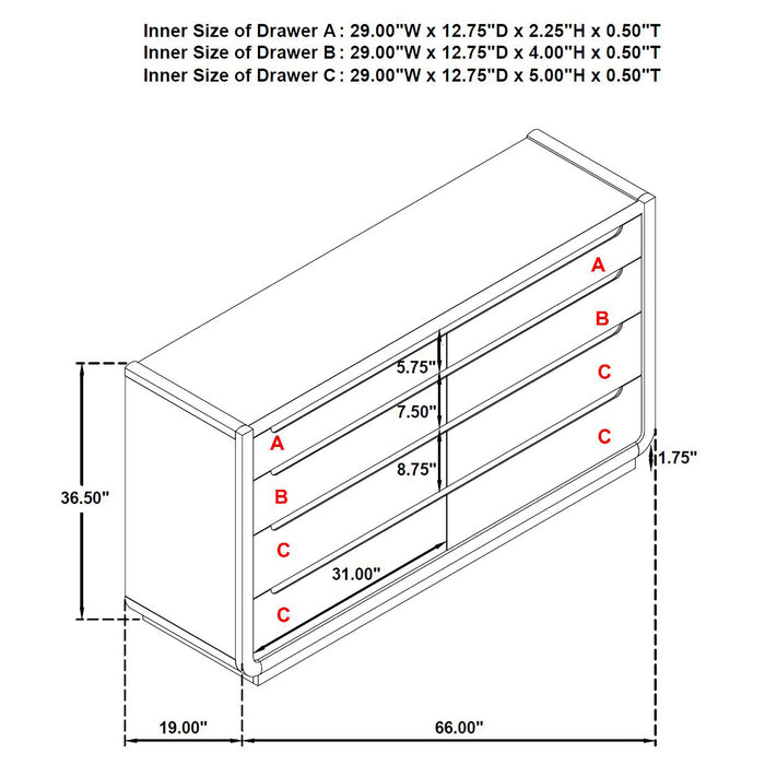 Five Star Furniture - Leandro Bedroom Set