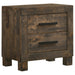 Five Star Furniture - Woodmont 2-drawer Nightstand Rustic Golden Brown image