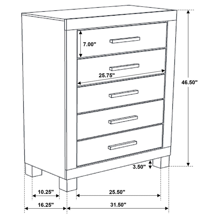 Five Star Furniture - Woodmont Chest of Drawers