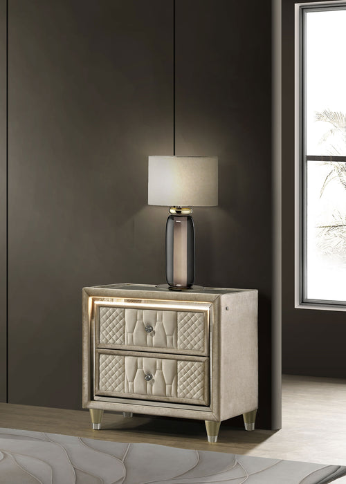 Five Star Furniture - Lorient Nightstand with LED Lighting