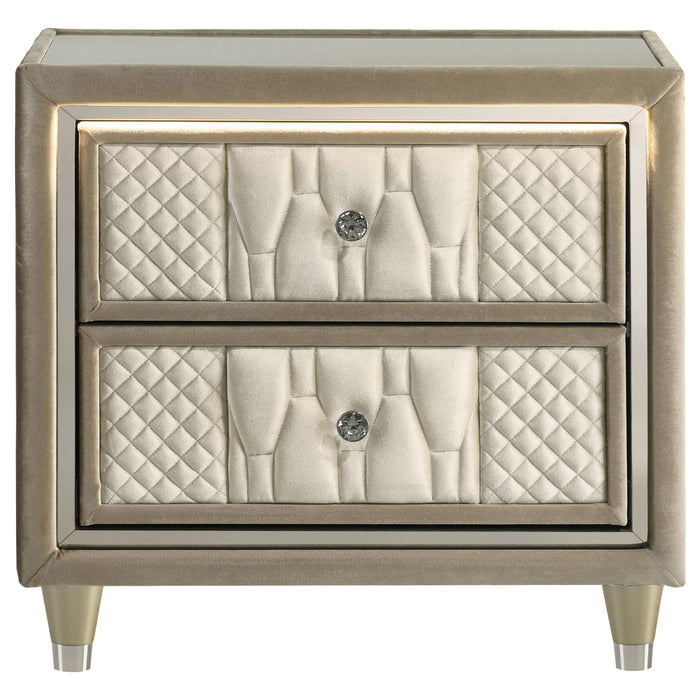 Five Star Furniture - Lorient Nightstand with LED Lighting