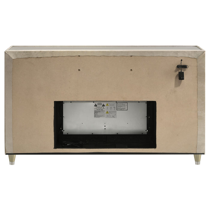 Five Star Furniture - Lorient LED Dresser with Flame Visualizer