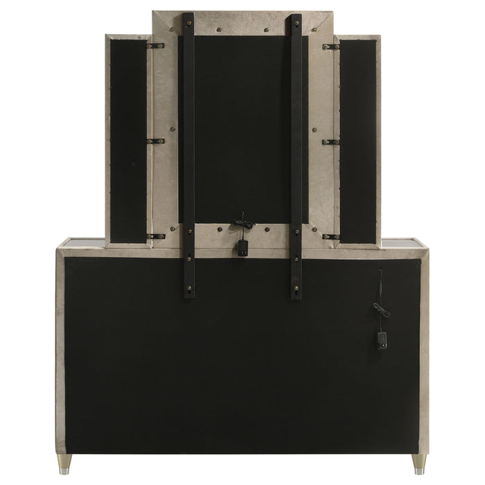 Five Star Furniture - Lorient LED Dresser with LED Mirror