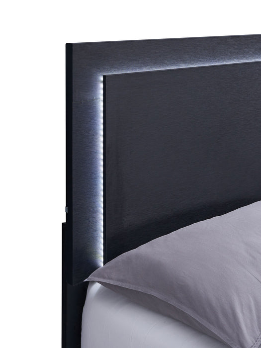Five Star Furniture - Marceline Panel Bed with LED Lighting