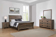 Five Star Furniture - Frederick California King Sleigh Bedroom Set Weathered Oak image