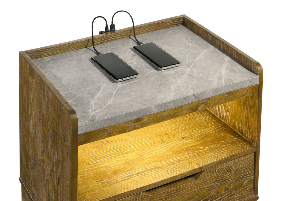 Five Star Furniture - Henderson Nightstand with LED Lighting