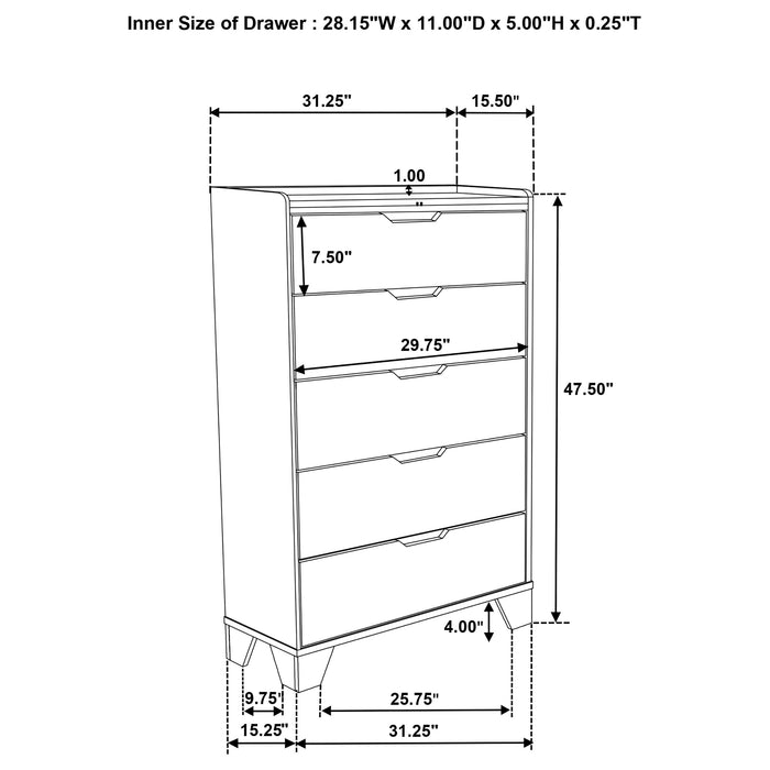 Five Star Furniture - Henderson Chest of Drawers