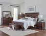 Five Star Furniture - Avenue 4-piece Eastern King Bedroom Set Weathered Burnished Brown image