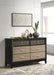 Five Star Furniture - Valencia 6-drawer Dresser Light Brown and Black image