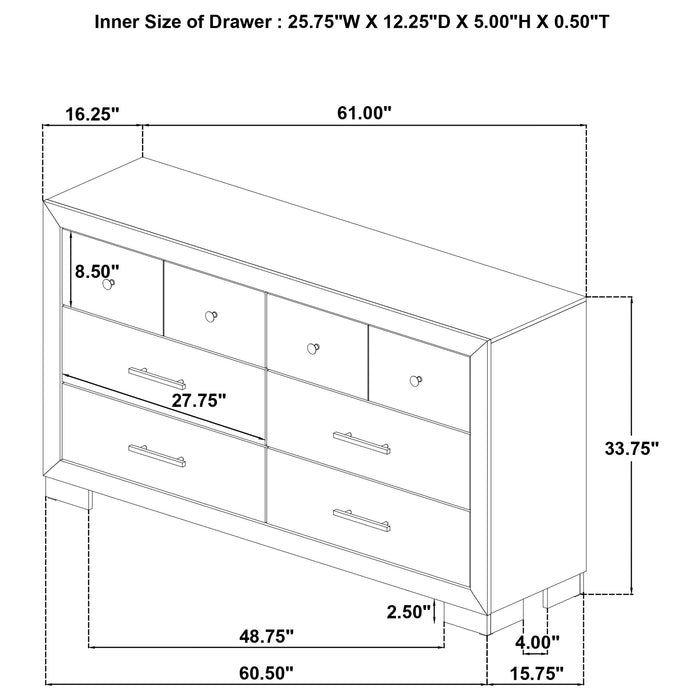Five Star Furniture - Arielle Dresser