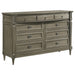 Five Star Furniture - Alderwood 9-drawer Dresser French Grey image