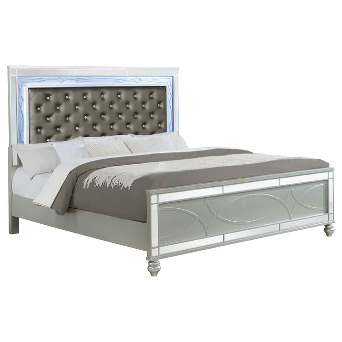 Five Star Furniture - Gunnison Panel Bed with LED Lighting