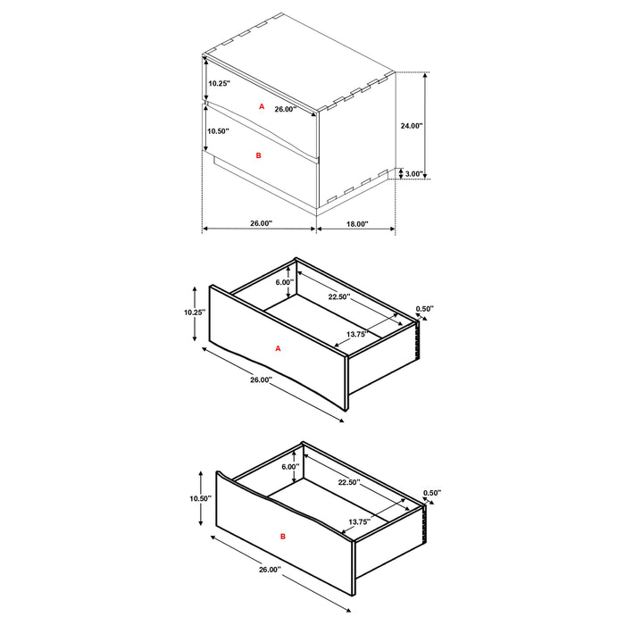 Five Star Furniture - Winslow Nightstand